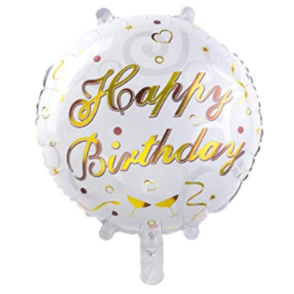 Buy Online Happy Birthday Foil Balloons  Birthday Party Supplies – The  Party Hat Shop